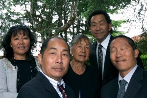 Terry Kim's family